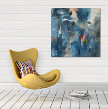 Load image into Gallery viewer, Blue By You - 80x80 cm
